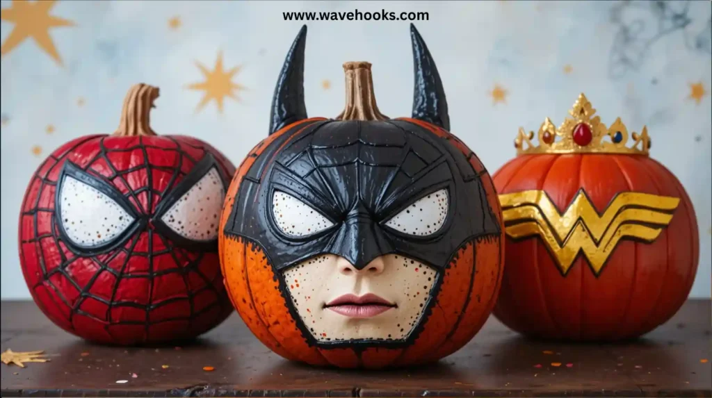 Superhero Pumpkin