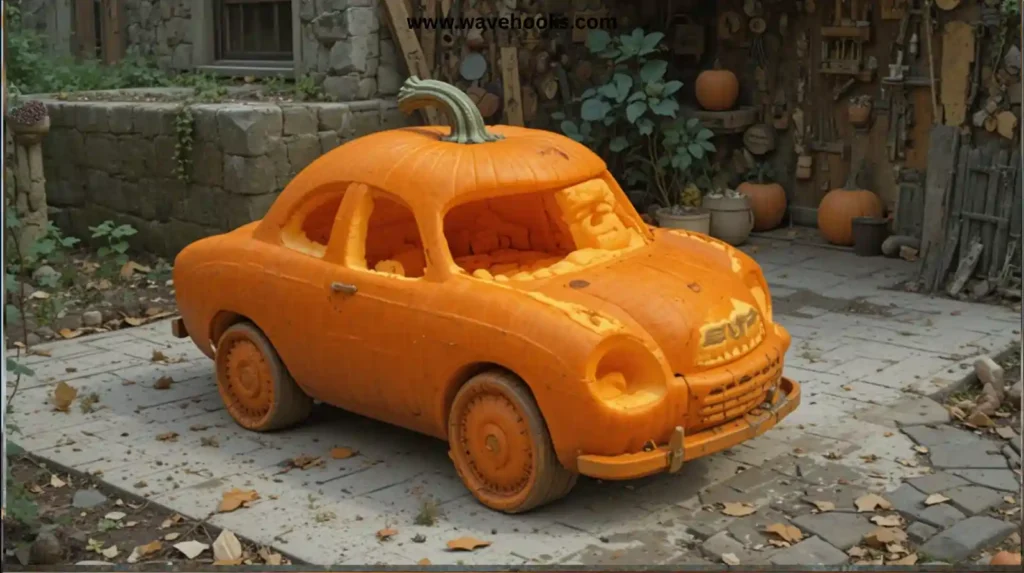 Car Pumpkin
