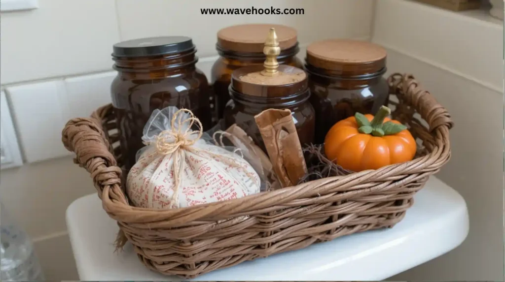 Amber Glass Jars