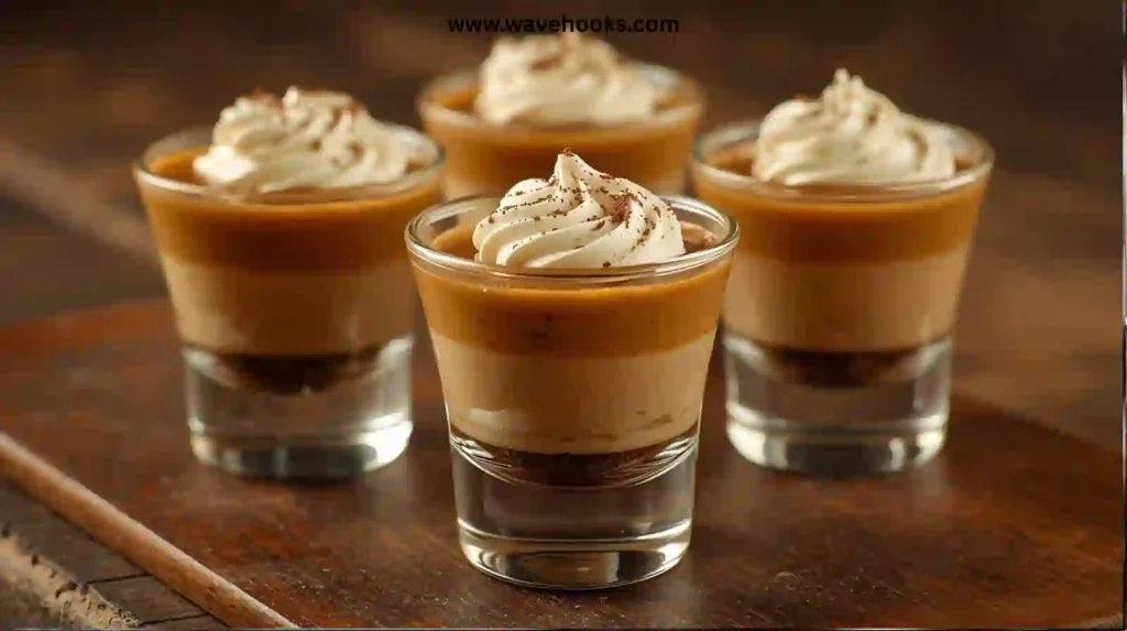 Espresso Mousse Pumpkin Shots