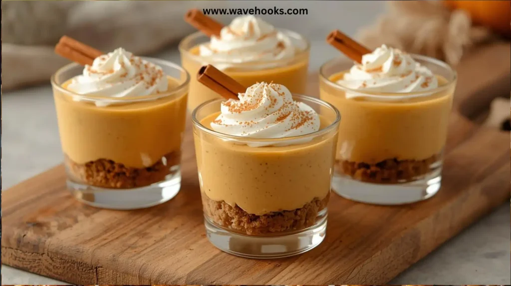 Pumpkin Mousse Verrines