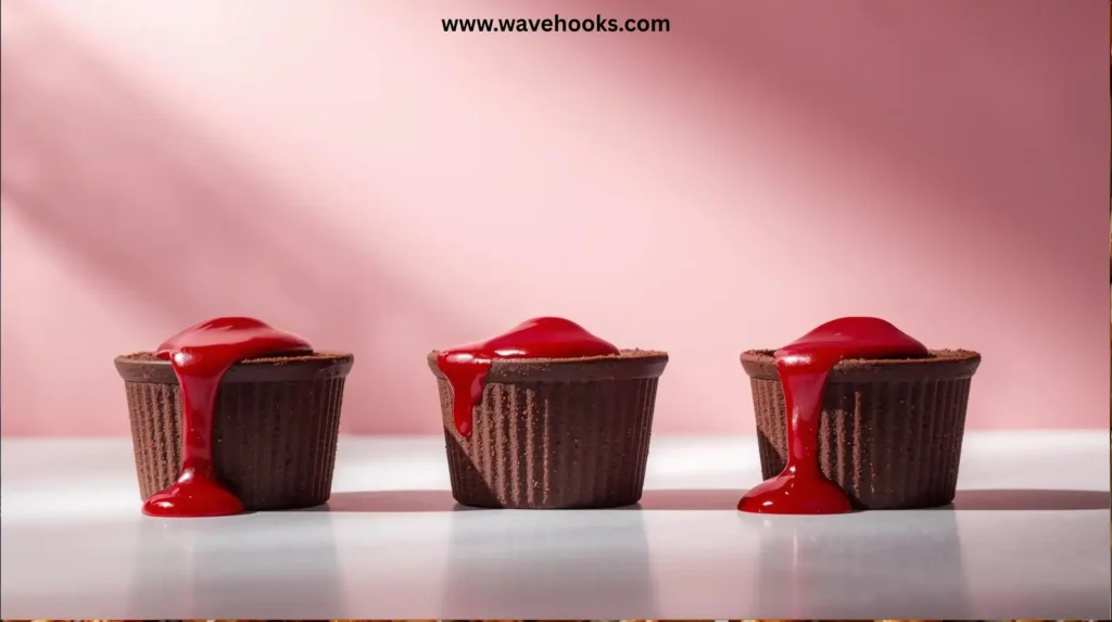 Blood-Drip Dark Chocolate Pots