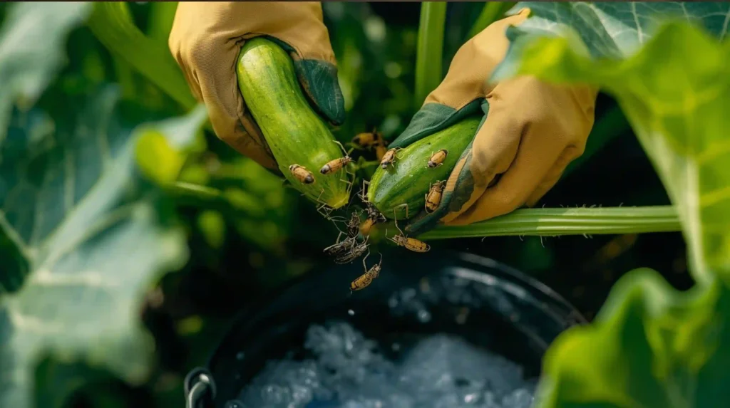 When and How to Handpick Squash Bugs