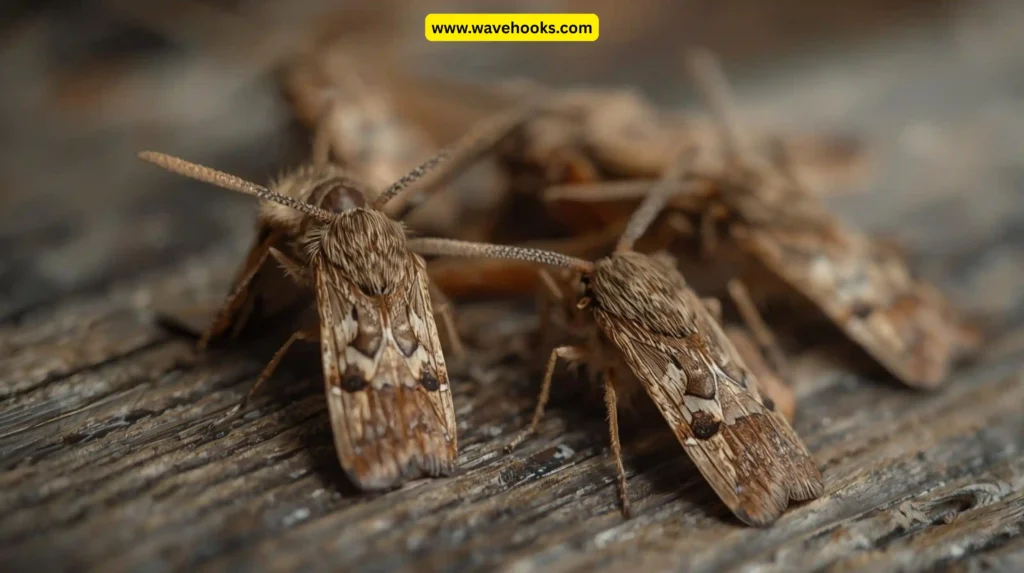 Brown House Moths