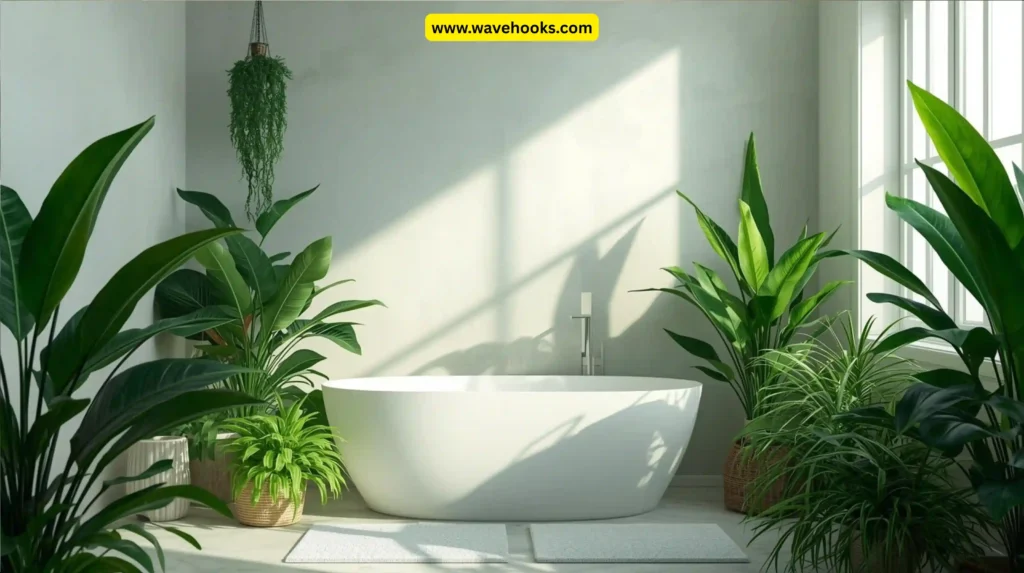 Best plants to keep in a bathroom without a window
