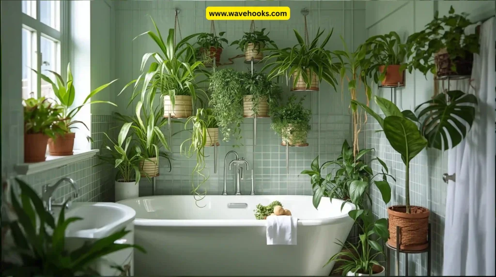 Creative Ways to Display Plants in Small Bathrooms