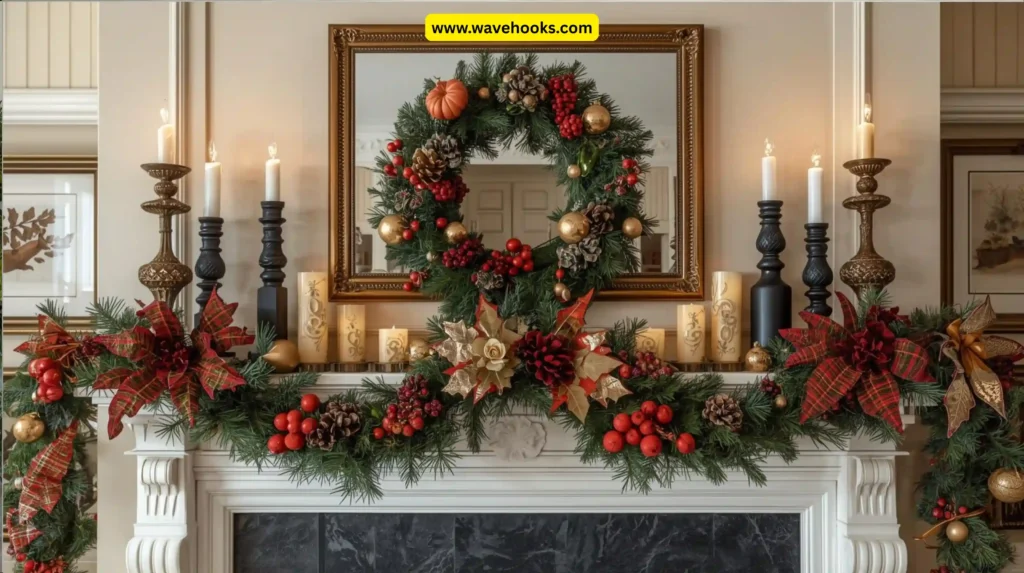 Festive Holiday Mantel Decor That Transitions Gracefully