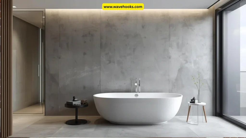 Painted Concrete Finish Without Color Paint