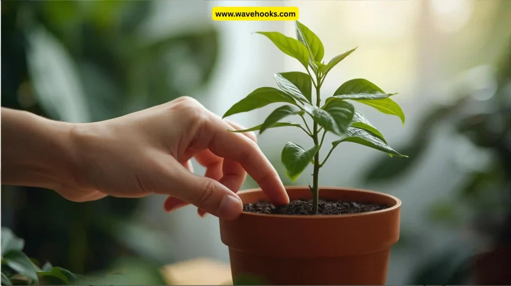 how to know if a plant is thirsty