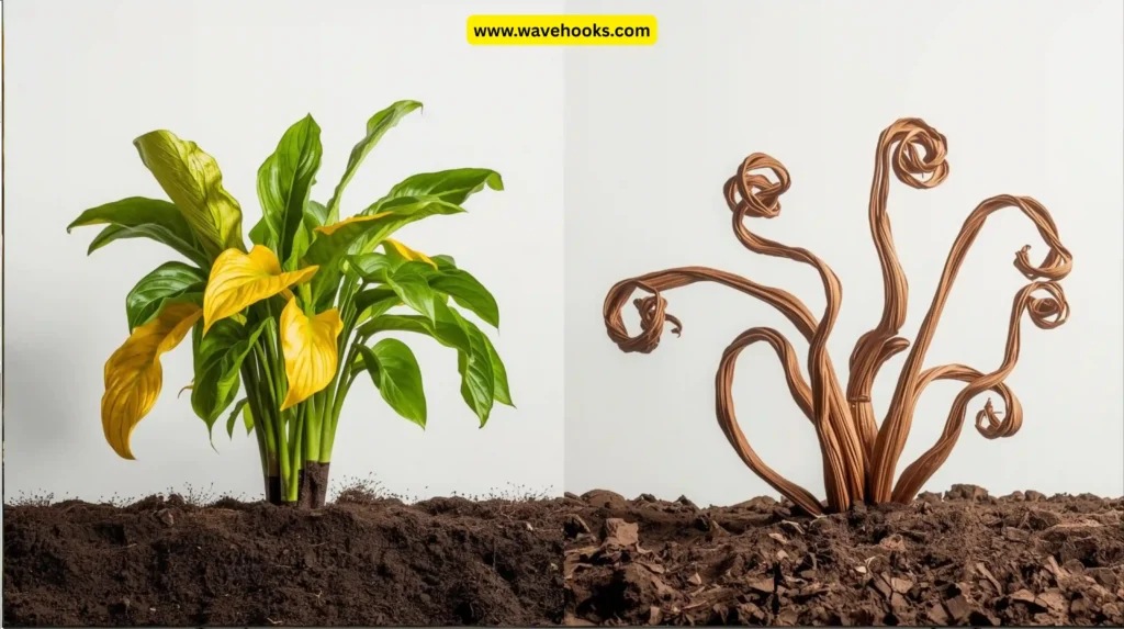 how to know if a plant is thirsty difference