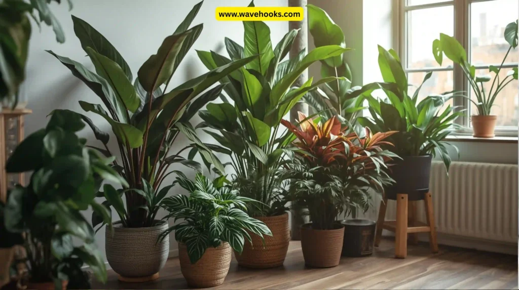 big indoor plants that don't need sun