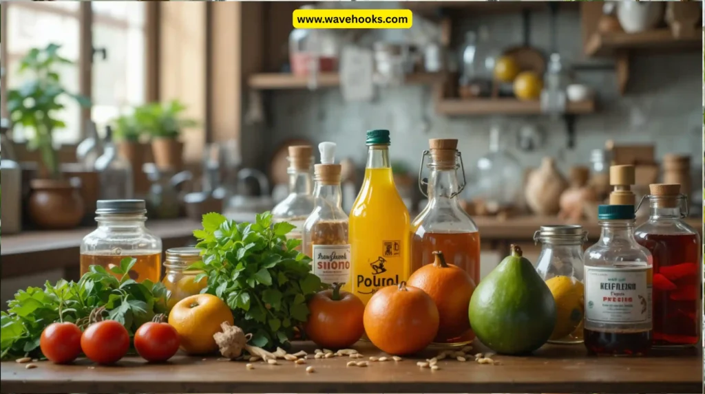 what are the poisonous items in the kitchen 