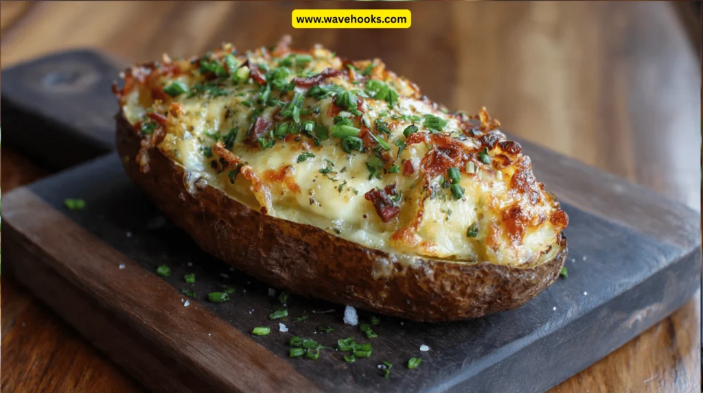 Caramelised Onion & Gruyere Twice-Baked Potatoes