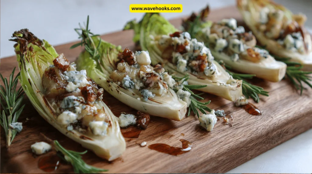 Pear & Gorgonzola Endive Boats