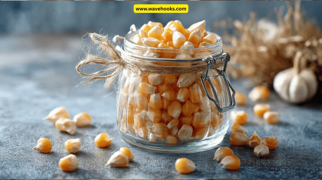 Corn Kernel Guessing Jar