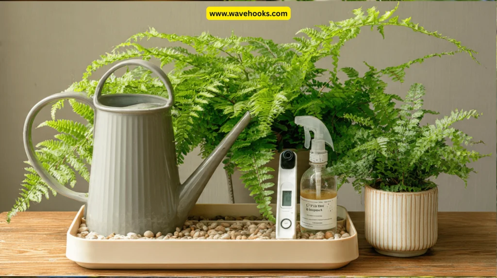 how to overwinter boston ferns indoors