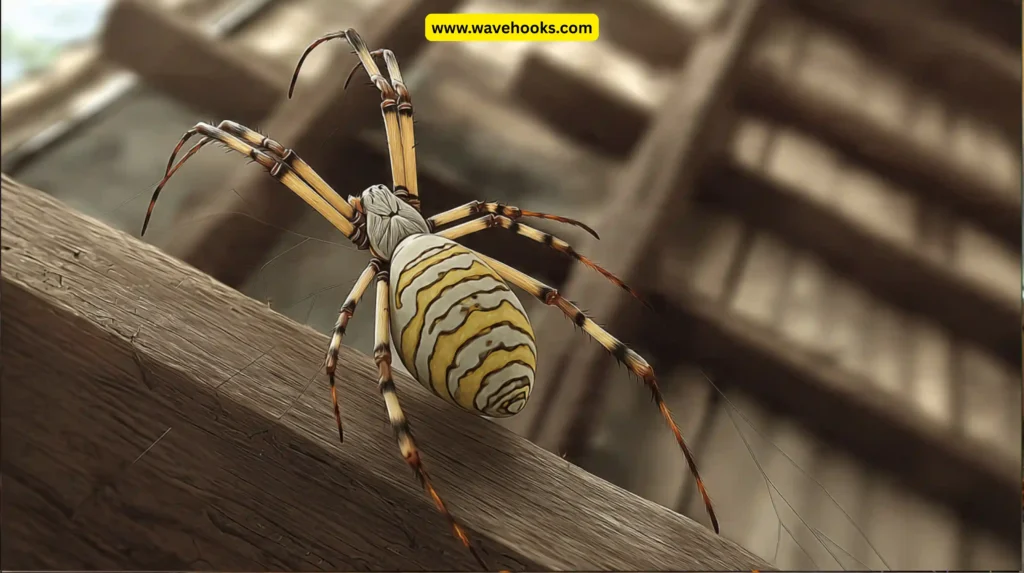 The Pale-Striped Joro