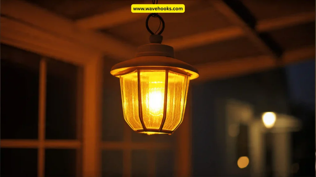 Switch Porch Lights to Warm Yellow