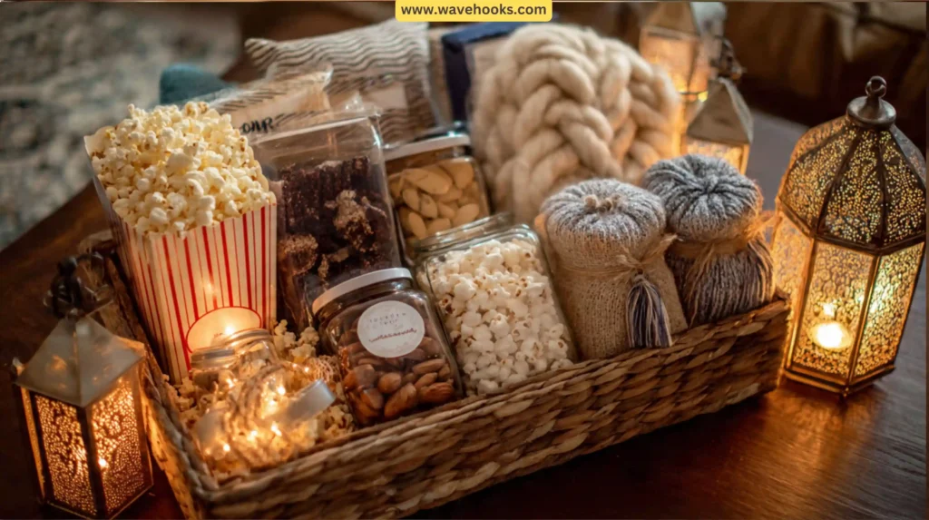 Cozy Movie Night Basket