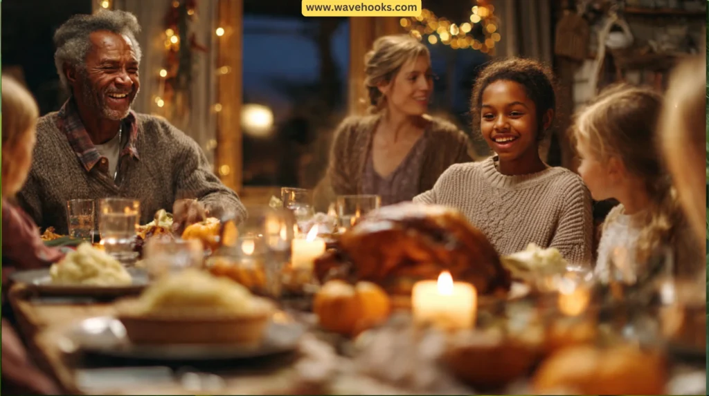 Family Meal Feast Together