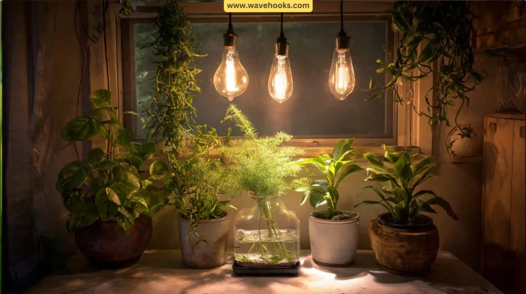 how to use grow lights for indoor plants