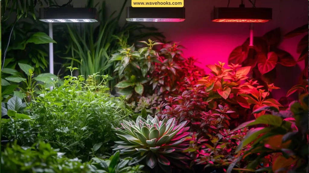 how to use grow lights for indoor plants