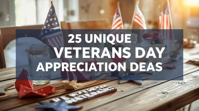 25 Unique Veterans Day Appreciation Ideas To Try