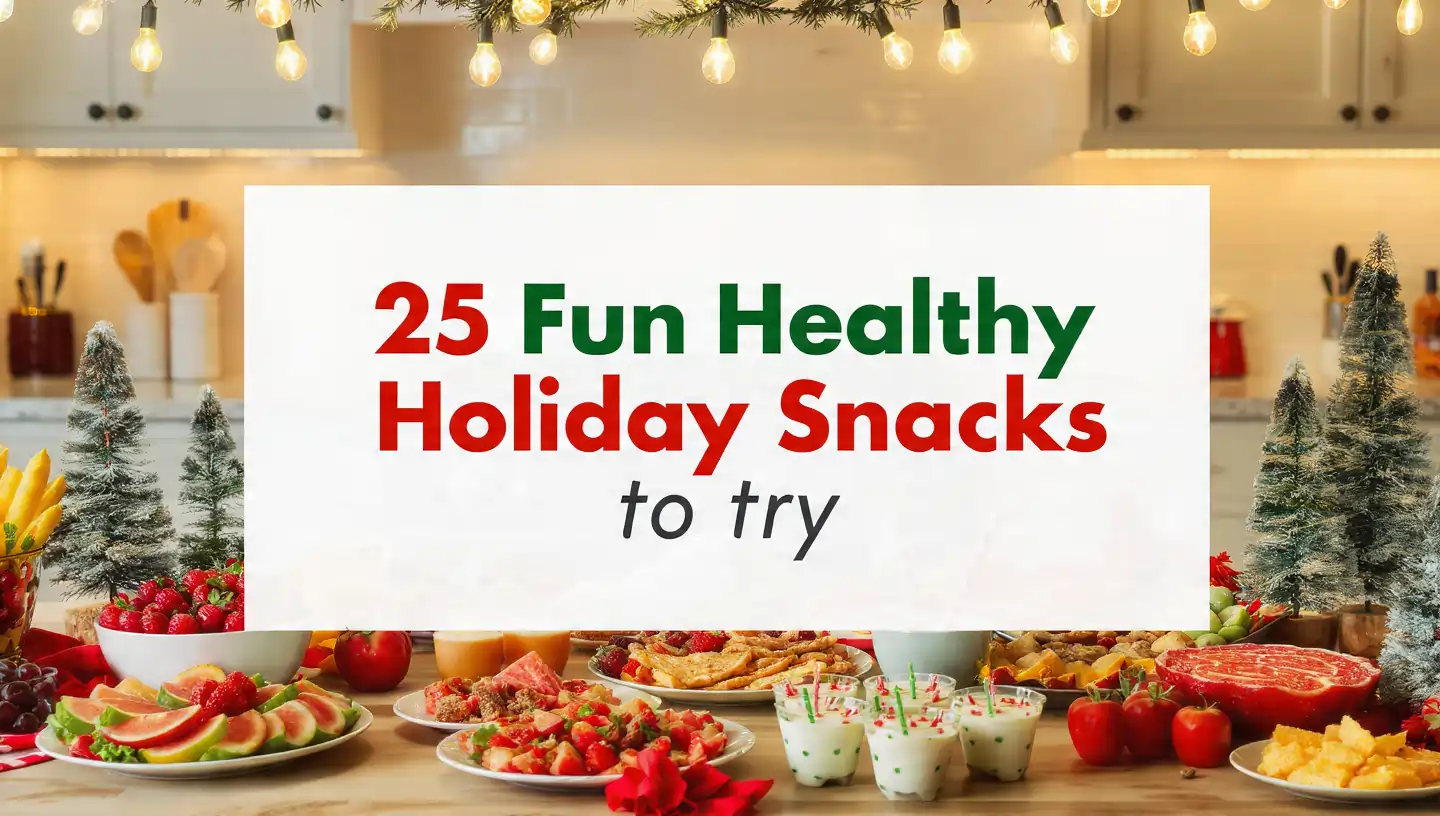 25 fun healthy holiday snacks to try
