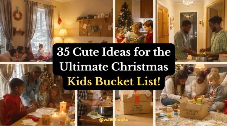 35 Cute Ideas for the Ultimate Christmas Kids Bucket List!