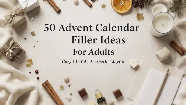 50 advent calender filler ideas for adults