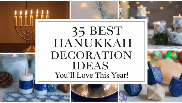 Best Hanukkah Decoration Ideas To Try