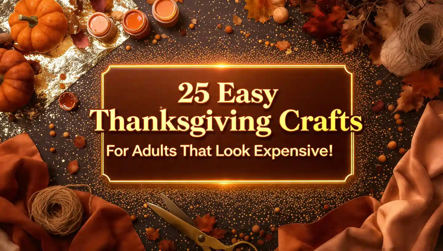 25 Easy Thanksgiving Crafts For Adults That Look Expensive