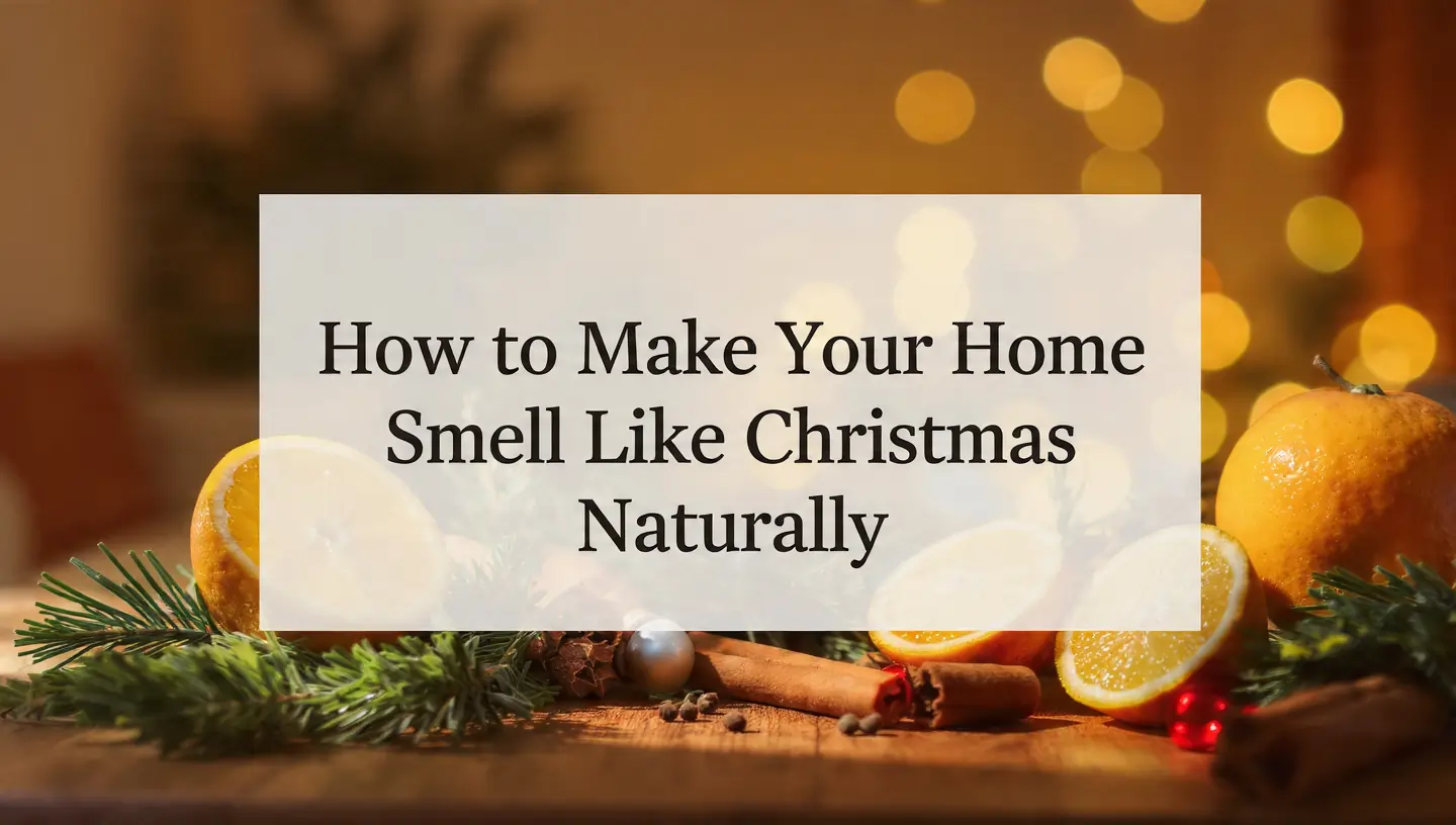 How To Make Your Home Smell Like Christmas Naturally