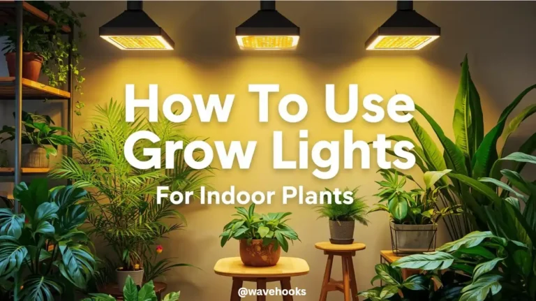 How To Use Grow Lights For Indoor Plants