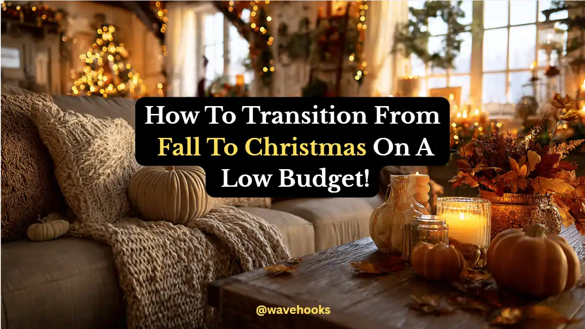 How to transition from fall to christmas