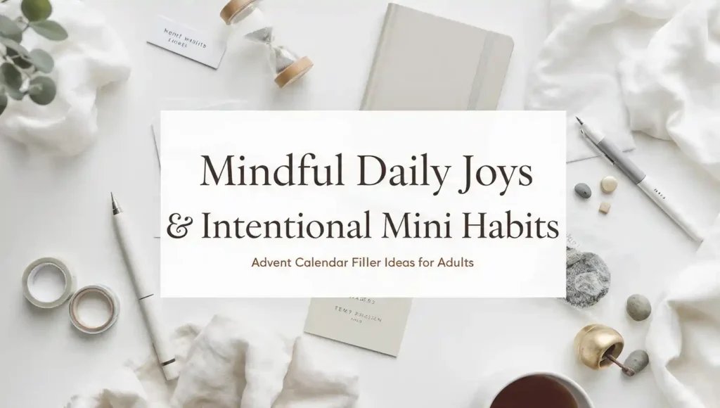 mindful advent calender ideas
