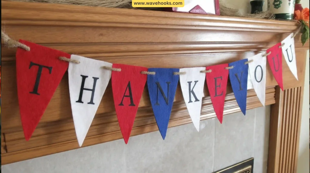 DIY Thank You Banner