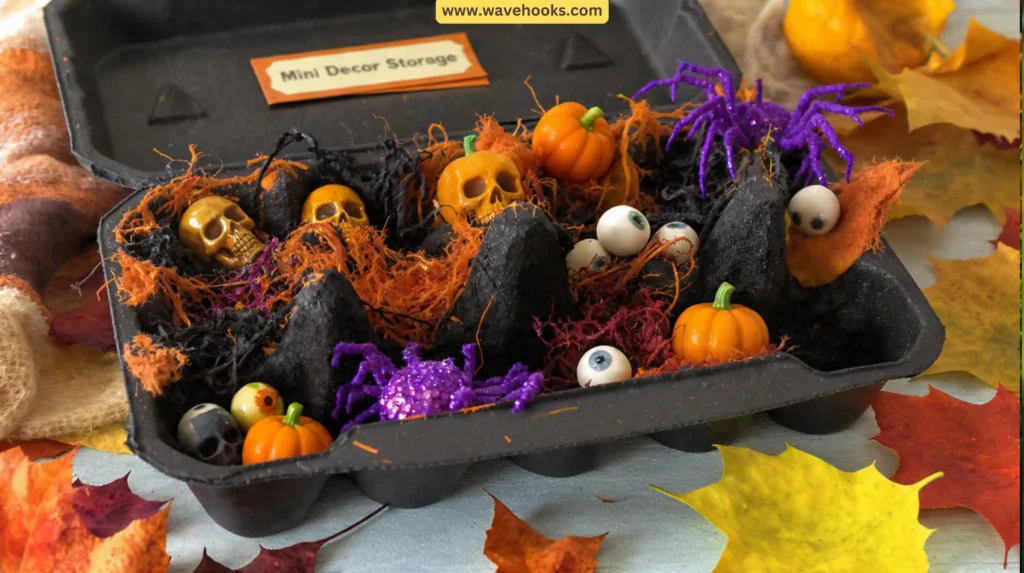 Reuse Egg Cartons for Mini Decor