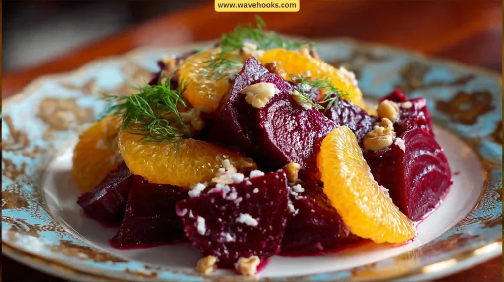 Roasted Beet and Orange Salad