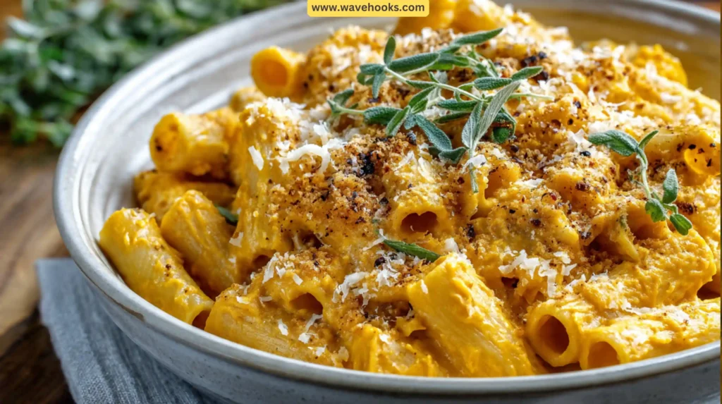 Pumpkin Alfredo Pasta