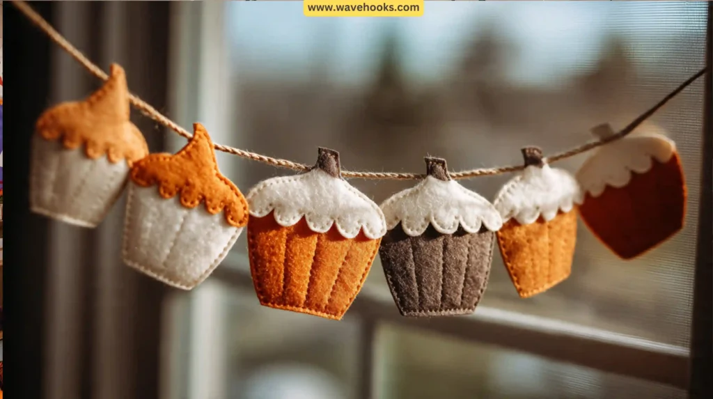 Pumpkin Pie Felt Garland