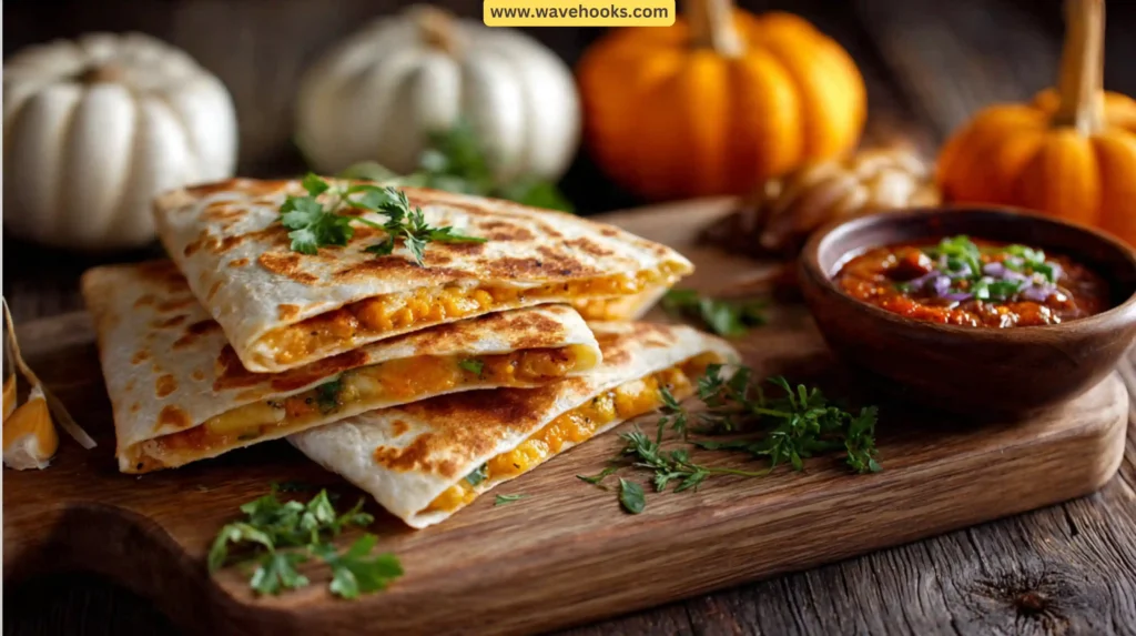 1. Pumpkin Patch Quesadillas