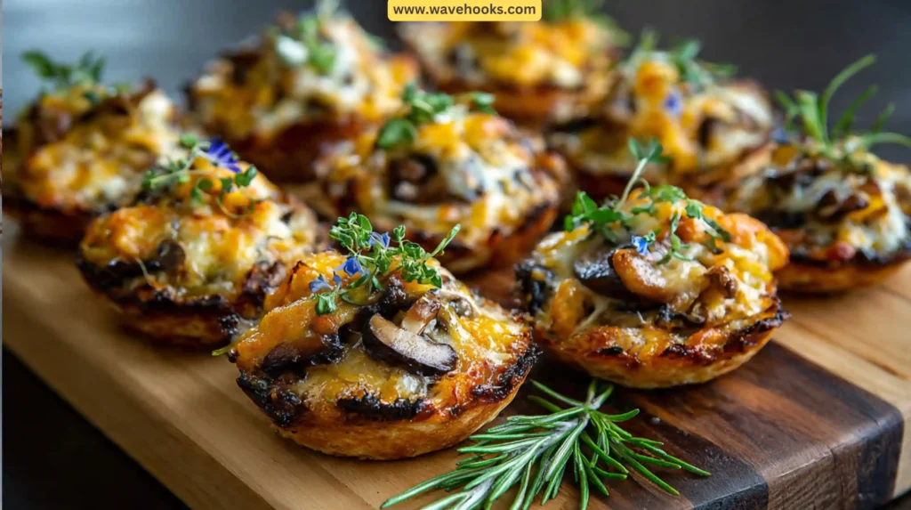 23. Mushroom Forest Pizza Bites