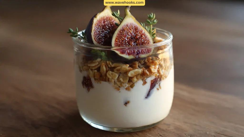 22. Fig and Yogurt Parfait