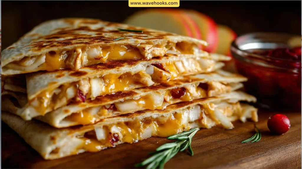 20. Pumpkin-Apple Quesadilla Snack