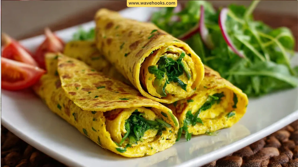 11. Mango-Spinach Wraps