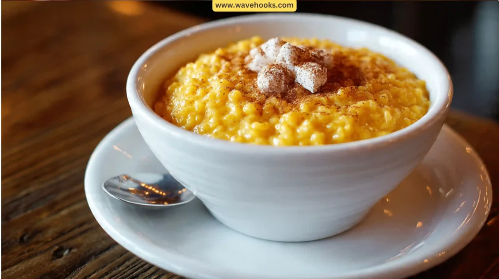 12. Pumpkin Rice Pudding