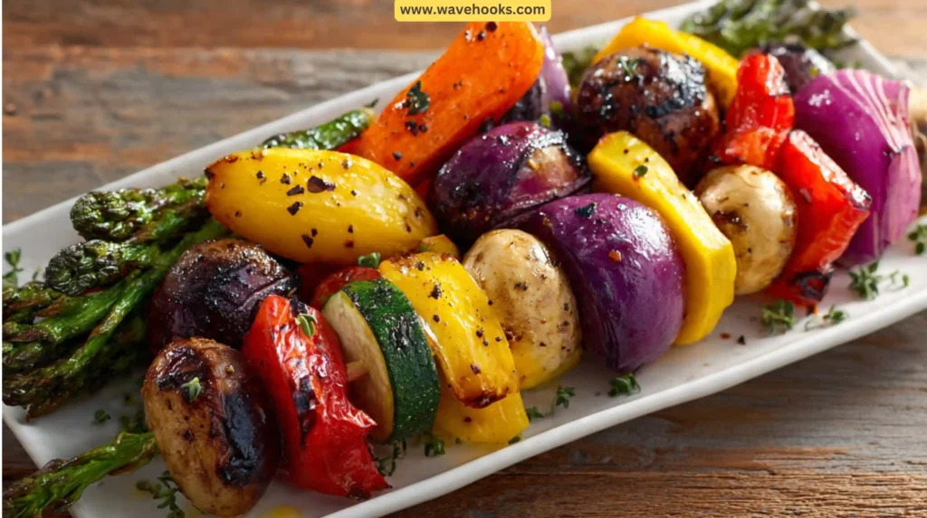 10. Autumn Veggie Kabobs