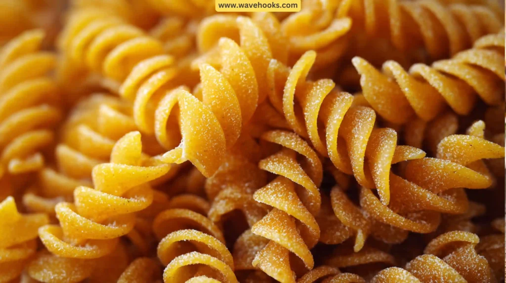 8. Pumpkin Pasta Spirals