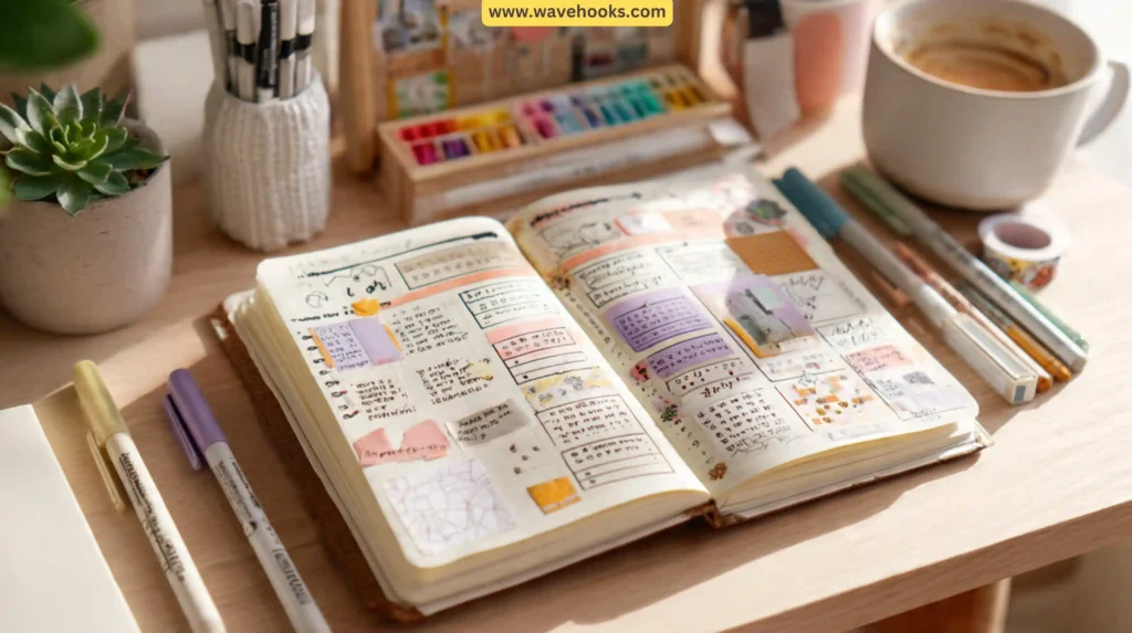Artistic Hobonichi Weeks Layout Ideas